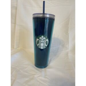 Starbucks Summer Green Decorate Your Own Sequin 24‎ oz. Tumbler 2022